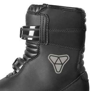 Chaussures de moto de qualité supérieure en cuir imperméable et respirant, grande taille unisexe, dernier style, vente en gros - Product Image 4