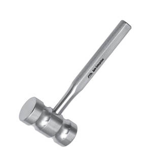 HEATH Maillet dentaire manuel de haute qualité certifié CE 240mm (9.12 ") Longueur 40mm Tête en acier inoxydable Lifting chirurgical des os durs - Product Image 5