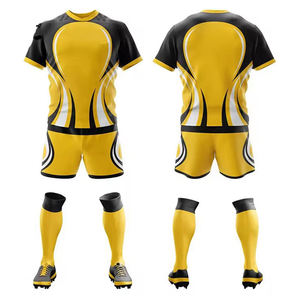 High Quality Latest Best Training Unisex Sublimated Team Uniform Wholesale Rugby Jersey Custom Short Sleeve Front - Product Image 1