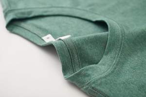 Camiseta Unisex de Alta Calidad, 100% Algodón Tejido, Estilo Vintage, Lisa, Personalizable con Logotipo, Manga Corta, Corte Regular - Product Image 3