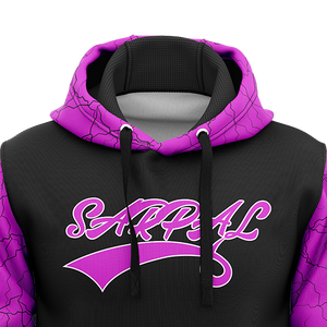 เสื้อฮู้ดดี้ผู้ชายแบบสวมหัว พิมพ์ลายดิจิตอลโลโก้ด้านหน้าแบบกำหนดเองใหม่ปี 2026 ผ้าโพลีเอสเตอร์/คอตตอน 340gsm เสื้อผ้ากีฬา ผ้าฟลีซสีพื้น - Product Image 4