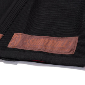 Kimono Negro de Competición Moro para BJJ, Uniforme de Competición, 450GSM, Tejido de Algodón Perla, Duradero y Transpirable - Product Image 4