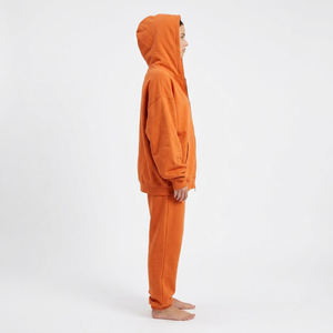 Conjunto de Sudadera con Capucha Extra Grande y Pantalones Deportivos para Mujer, Traje Deportivo Informal de Dos Piezas para Otoño e Invierno - Product Image 3
