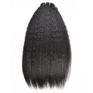 Extensions de cheveux raides crépus de qualité supérieure tissage de cheveux humains bruts et vierges de VQ Hair Vietnam - Product Image 1