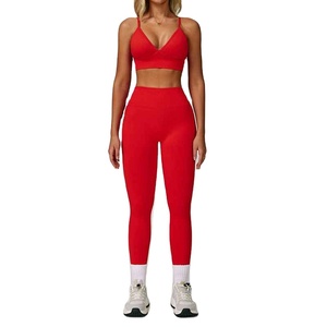 Women High Waist <b>Yoga</b> Shorts Leggings With Front Logo 5 Piece Gym <b>Yoga</b> Set Long Sleeve Zip <b>Jacket</b> And Fitness <b>Yoga</b> Set For Women - Product Image 3