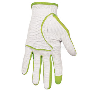 Guantes de golf de cuero transpirable de primera calidad con agarre en la palma para entrenamiento y práctica de deportes al aire libre. - Product Image 3