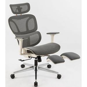 Sedia da Ufficio Ergonomica con Schienale Alto, Supporto Lombare Dinamico, Poggiatesta 2D, Braccioli 4D e Poggiapiedi - Product Image 6