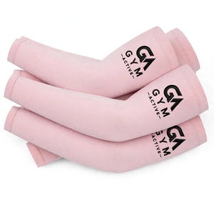 GYM ACTIVE Mangas Deportivas al Por Mayor para Hombre, de Poliéster, Color Sólido, con Estampado, Largo hasta el Codo, UPF50+, para Todas las Estaciones - Product Image 4