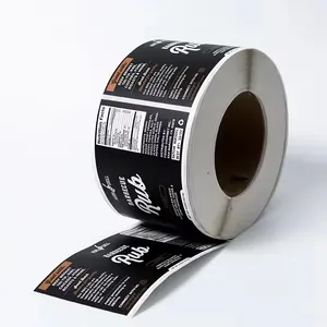 Biodegradable Honey Jar <b>Labels</b> Wholesale <b>Personalized</b> Sticky Roll <b>for</b> Food Containers <b>Bottles</b> Glass - Product Image 5