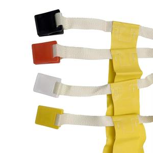 ชุดเข็มขัดฟุตบอลธงสามสีสำหรับเยาวชน และชุดกรวยฝึกซ้อม ชุดเข็มขัดแท็กฟุตบอลธง อุปกรณ์ฟุตบอล อุปกรณ์เสริมสำหรับเกม - Product Image 4