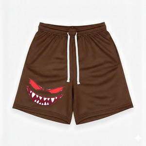 Pantalones Cortos de Béisbol Personalizados para Hombre, con Logotipo Frontal, Cintura Alta, Doble Capa, Secado Rápido, Transpirables, Ecológicos, de Poliéster/Algodón - Product Image 4