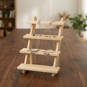 Modern Jewelry Display Organizer <b>For</b> Earrings Rings Bangles And Accessories Stand <b>For</b> <b>Dressing</b> <b>Table</b> And Shop Organization - Product Image 3