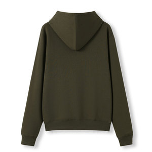 Sweat-shirt à capuche épais avec poche kangourou, pull décontracté d'hiver, vente en gros pour femmes/juniors - Product Image 3
