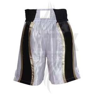 Pantalones Cortos de Boxeo de Moda al por Mayor, para Entrenamiento de Muay Thai y MMA, Elásticos, Transpirables, Ligeros, 100% Poliéster, Unisex para Adultos - Product Image 1