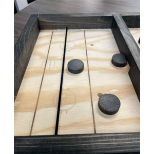 Custom Logo Wooden Fast <b>Sling</b> <b>Puck</b> <b>Game</b> Table Ice Hockey Desktop Winner Board <b>Games</b> Fast String <b>Sling</b> <b>Puck</b> <b>Game</b> For Family Adult - Product Image 2