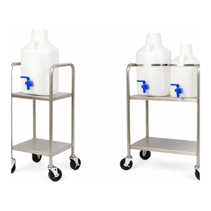 Carrito de Hospital - Carrito con Ruedas de Acero Inoxidable Korea Ace para Almacenamiento en Laboratorio - Product Image 1