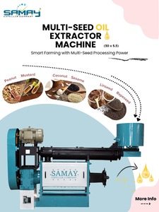 Nouvelle machine d'extraction d'huile de palme automatique SAMAY, capacité de 4 tonnes/jour, unité de presse commerciale, garantie 1 an - Product Image 1