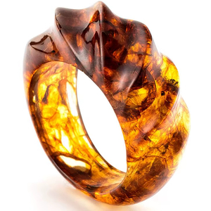 Stylish Transparent Resin Bracelet For Women Fashion Wear Premium Resin Bracelet Set For Women Elegant Jewelry - Product Image 1