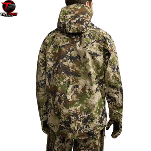 Veste de chasse à capuche camouflage pour homme TriPro Sports - Imperméable, coupe-vent, chaude, rembourrée, hiver, softshell, polyester/coton - Product Image 2