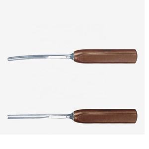 Osteótomo ortopédico de acero inoxidable de alta demanda con mango de madera - Product Image 5