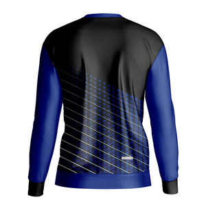 Camiseta de Manga Larga para Hombre, Cuello Redondo, con Bolsillo y Estampado, 100% Algodón, 300 Gramos, Diseño Sólido, Nueva Colección 2026 - Product Image 2