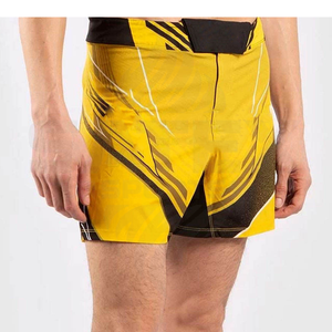 Pantalones Cortos de Kickboxing y Muay Thai Personalizados para MMA, Uniforme de Boxeo Elástico, 100% Poliéster, Ligero y Transpirable - Product Image 5