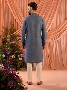 Top Selling <b>Men</b>’s Cotton <b>Kurta</b> Pajama Set Traditional Indian Ethnic Wear Comfortable Casual And Festive Outfit For <b>Men</b> For Sale - Product Image 3
