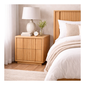 Colección LINEAR RANGE, Muebles de Dormitorio Modernos, Ecológicos y Duraderos, Mesa de Noche de Madera de Alta Calidad - Product Image 1