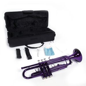 Tromba Artigianale in Acciaio Viola Sib con Superficie in Rame per Suono Professionale - Product Image 4