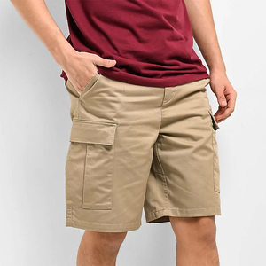 Pantalones Cortos Cargo para Hombre, de Algodón, Transpirables, Antiarrugas, 340 GSM, con 4 Bolsillos, Estilo Urbano - Product Image 6