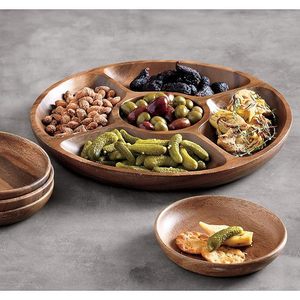 Platos para servir, plato para servir chapado en oro, platos para servir de melamina, platos para servir japoneses, platos para servir de chef, platos para servir de lujo - Product Image 2