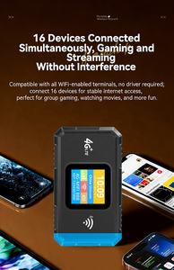 Nouveau Modem <span class=keywords><strong>WiFi</strong></span> Portable 4G MF967-B WiFi6 avec Emplacement pour Carte SIM, Batterie 3000mAh, <span class=keywords><strong>WiFi</strong></span> Universel 4G - Product Image 5