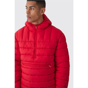 Dernière conception, logo personnalisé, veste matelassée à capuche pour homme, veste matelassée ultra chaude coupe-vent pour l'hiver - Product Image 4