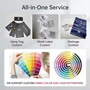 Custom Men Winter Casual 100% Cotton Breathable Acid Wash Print Rhinestone Cropped Hoodie and Flared Sweatpants Tracksuit <b>Set</b> - Product Image 5