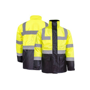 Functional Storage Pockets Hi Visibility Polyester <b>Field</b> Service <b>Jacket</b> Breathable Quick Dry Comfortable Industrial Apparel <b>for</b> - Product Image 6