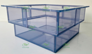 Tanques de Almacenamiento de PVC Transparentes, Personalizados, con Garantía de 1 Año, para Químicos, Agua, Aceite y Combustible, Hechos en Vietnam - Product Image 1