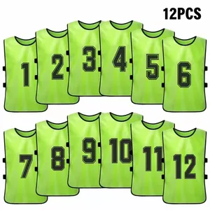 Premium Soccer Vest <b>Training</b> <b>Bib</b> Breathable Fabric Lightweight Sportswear Comfortable Fit Team Best Selling Custom Made - Product Image 1