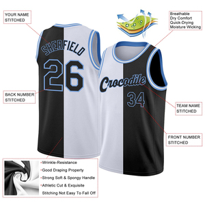 Personalized Basketball Jersey Sublimated Youth Reversible Mesh Team Uniform Custom Logo Breathable Quick Dry Plus Size Custom - Product Image 2