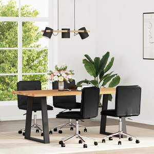 Juego de 4 Sillas de Comedor Negras - Product Image 1