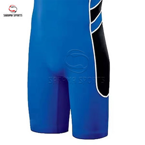 Fabricante de Singletes de Lucha de Alta Calidad, Venta al Por Mayor de Singletes Ligeros con Elasticidad en 4 Direcciones, Uniformes de Entrenamiento - Product Image 5