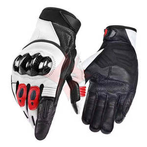 Gants de moto unisexes en cuir véritable, respirants, imperméables, compatibles écran tactile, coupe-vent et thermiques, pour sports de ski en extérieur - Product Image 1