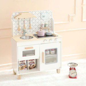 Premium Scandi Wooden <b>Kitchen</b> <b>Set</b> 660*420*210 Fiesta Cooking Tools Unisex Multi-Age Kids' Role Playing & Food <b>Toys</b> - Product Image 2