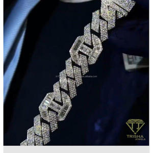 High-End Luxury Bracelet Featuring Emerald Cut Inspired Lab Grown Stones and Fully Flooded Statement Styling - Product Image 2