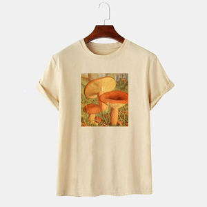 Camiseta de algodón de color sólido para hombre, cuello redondo, estampado sólido, impresión digital de alta calidad, camisetas 100% algodón para hombre, camisetas casuales. - Product Image 2