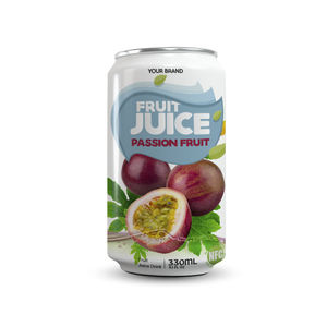 Bebida de Jugo de Fruta de Primera Calidad, Marca Privada, Fruta Tropical Fresca, Sabor Natural, Lata de Aluminio de 330 ml, Muestra y Diseño Gratis - Product Image 4