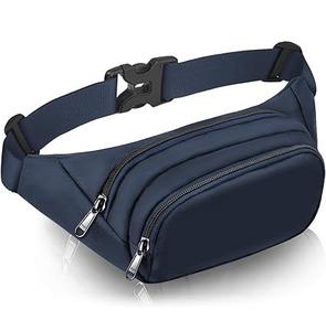 Sac banane RABUSH SPORTS en cuir véritable imperméable, le plus vendu, avec multiples poches zippées, pour ceinture ou porté à la taille - Product Image 3