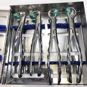 Kit de 4 Piezas de Fórceps Universales para Extracción Dental Mínimamente Invasiva, Instrumento Dental con Casete de Acero Inoxidable - Product Image 6