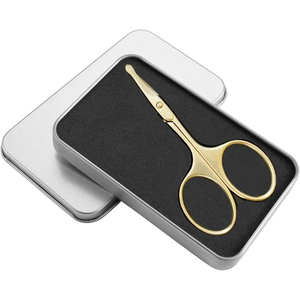 Custom Curved Stainless Steel Beauty <b>Nail</b> <b>Scissors</b> with Sharp Blade Right-Handed <b>for</b> Cuticle Use - Product Image 6