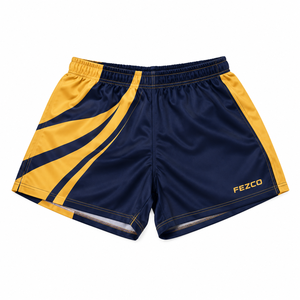 Pantalones Cortos de Rugby Personalizados con Estampado 3D al por Mayor, de Poliéster, para Hombre, Premium, Talla Grande, para Verano - Product Image 4