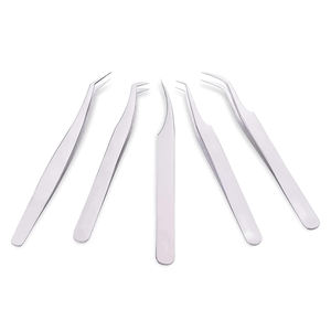 Pinzas para Pestañas de Primera Calidad al por Mayor, Herramienta de Extensión de Pestañas de Acero Inoxidable, Logotipo Personalizado OEM ODM, la Mejor Calidad, Precisión y Durabilidad - Product Image 2